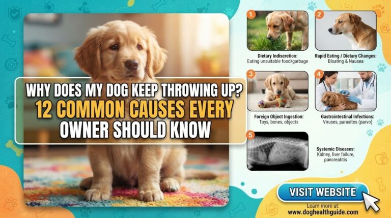 Why Your Dog Keeps Throwing Up