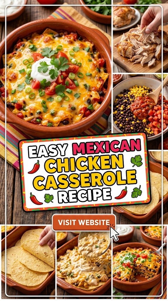 Easy Mexican Chicken Casserole Recipe