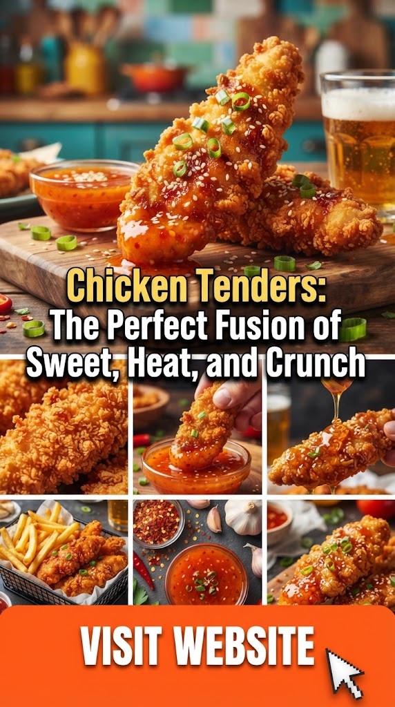 Chicken Tenders: The Perfect Fusion of Sweet, Heat, and Crunch
